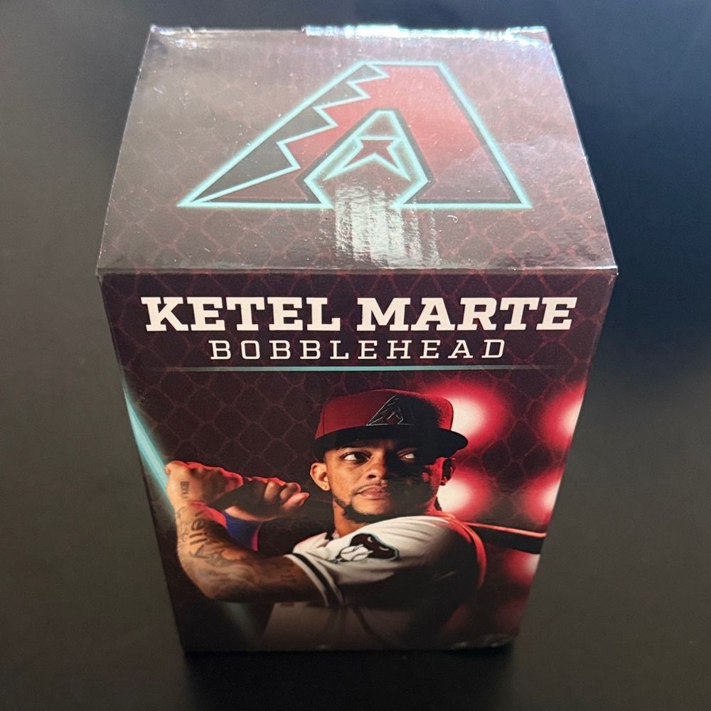 MLB Ketel Marte Bobblehead - Red and Black